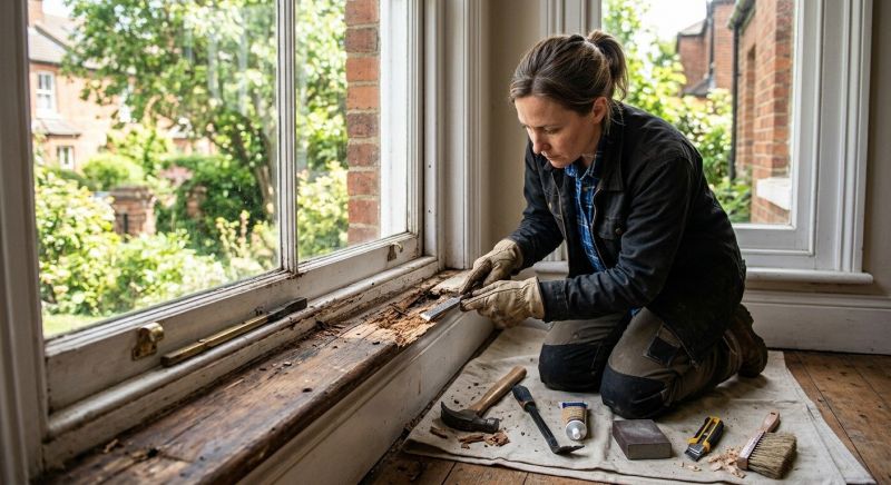 Window Sill Repair in Kansas City, KS