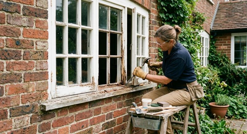 Window Frame Repair in Alpharetta, GA
